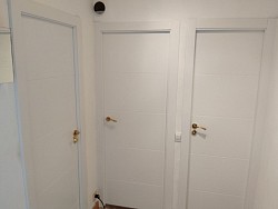 Puertas de interior con junta isofonica lacada desde 425€