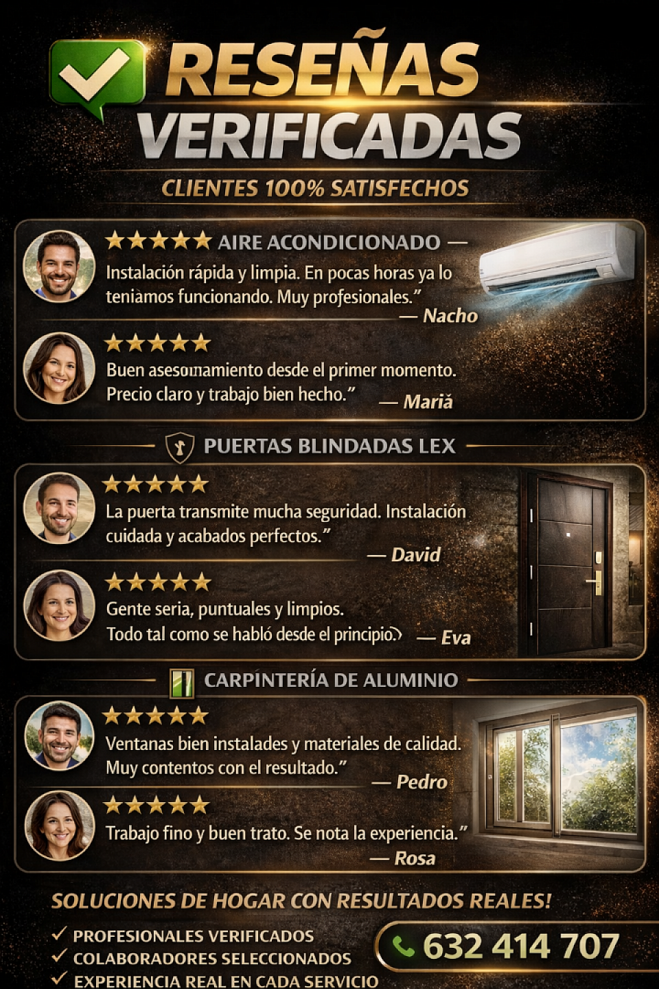 Recomendaciones de nuestros clientes