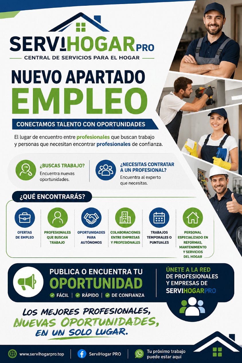 Bolsa de empleo servihogarPro
