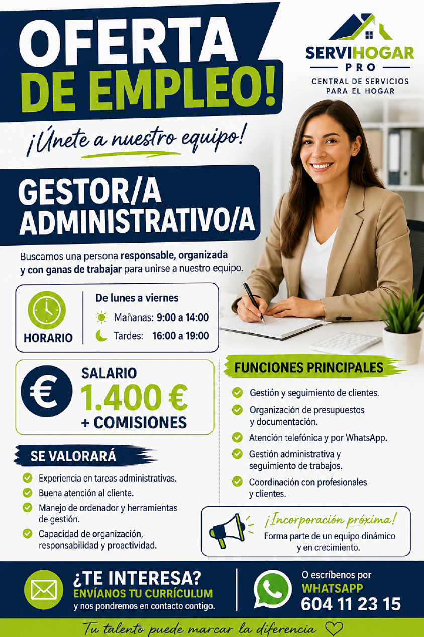 Oferta de empleo Por Gran Vía 2 de hospitalet de Llobregat